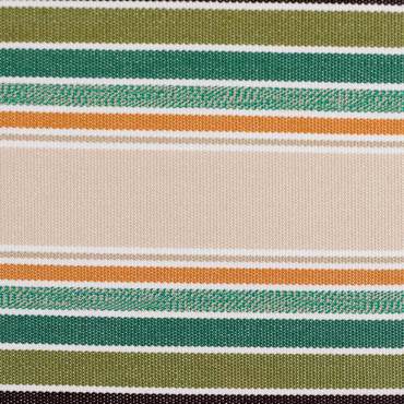 Υφασμα επιπλώσεως ριγε εκρου πρασινο proloom