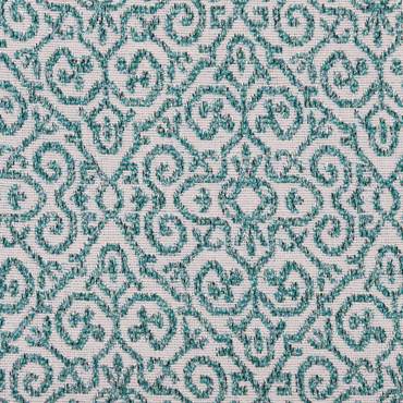 Υφασμα επιπλώσεως es. εκρου τιρκουαζ  aramil