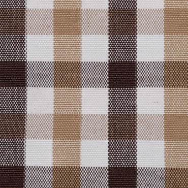 Τραπεζομάντηλο Επαγγελματικής Χρήσης Καρό Καφέ/Εκρού/Μπεζ (2) Διαστάσεων