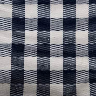 Τραπεζομάντηλο Επαγγελματικής Χρήσης Καρό Μπλε/Εκρού (2) Διαστάσεων