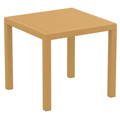 ARES TRAPEZI 80X80X75ek. TEAK POL/NIOu