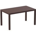 ARES TRAPEZI 140X80X75ek. BROWN POL/NIOu