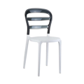 BIBI WHITE/BLACK TRANSP.KAREKLA