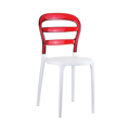 BIBI WHITE/RED TRANSP.KAREKLA