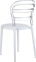 BIBI WHITE/CLEAR TRANSP.KAREKLA