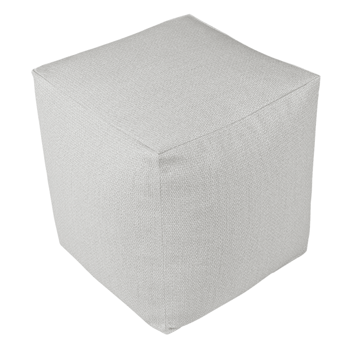 Pouf Skampo Xromatos Lefko PF23